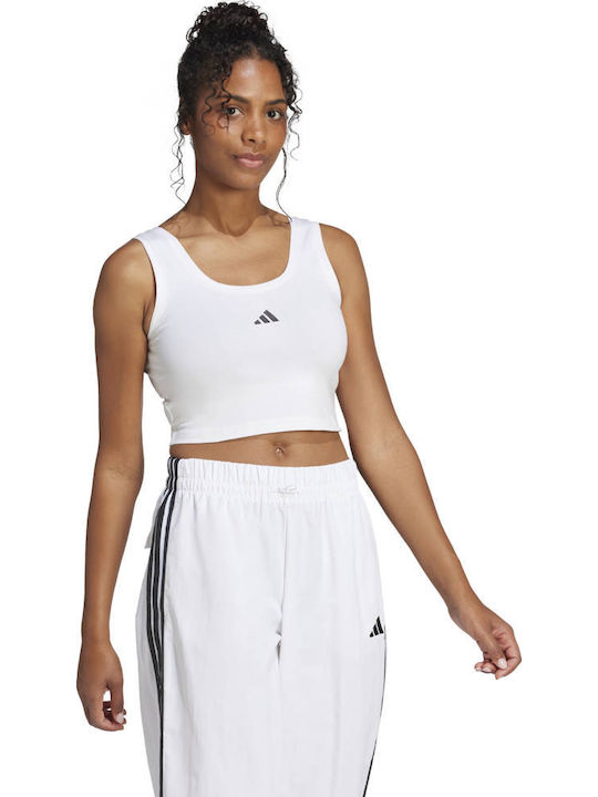 Essentials Γυναικεία Αθλητική Μπλούζα Αμάνικη White
