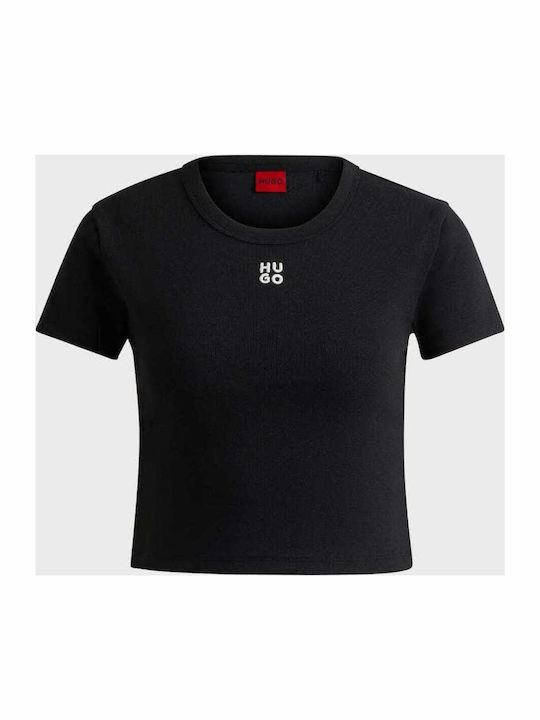 Delanor Γυναικείο T-shirt Μαύρο