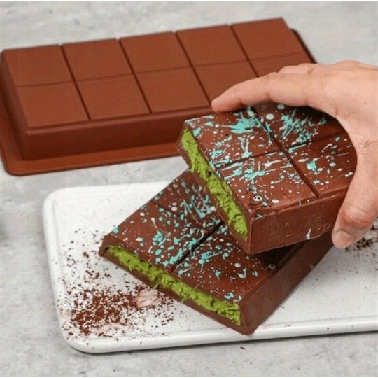Non-stick Silicone Chocolates Baking Pan 13x24.8cm