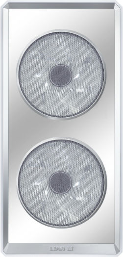 Lian Li Lancool 217 INF Gaming Midi Tower Computer Case with Side Window and ARGB Lighting White