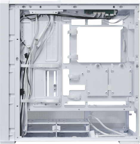 Lian Li Lancool 217 INF Gaming Midi Tower Computer Case with Side Window and ARGB Lighting White