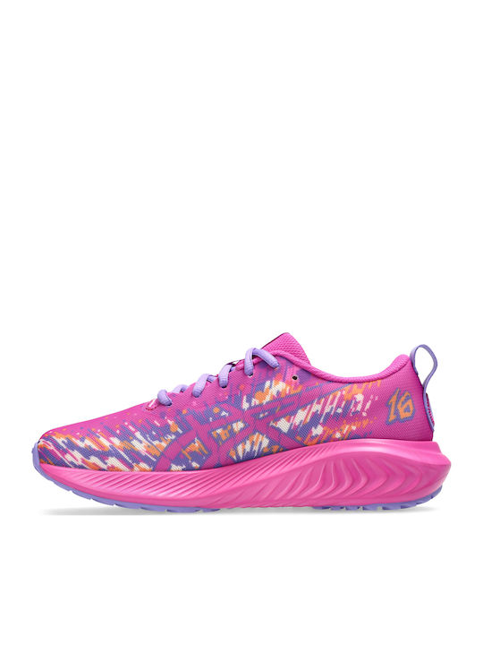 Gel-noosa Kids Sports Shoes Running with Laces Fuchsia