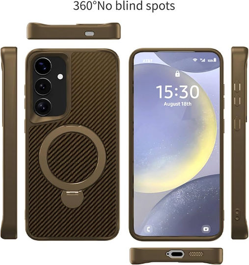 360 Full Cover Χρυσό (Galaxy S25)