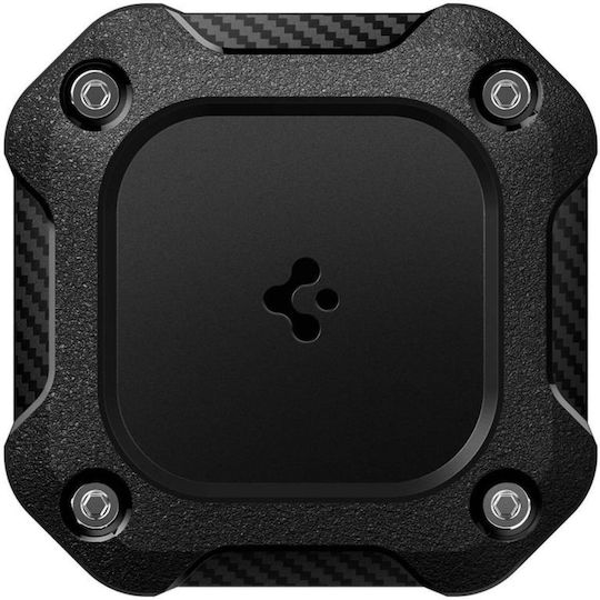 Spigen Tough Armor Калъф Силикон за AirTag в Черен цвят