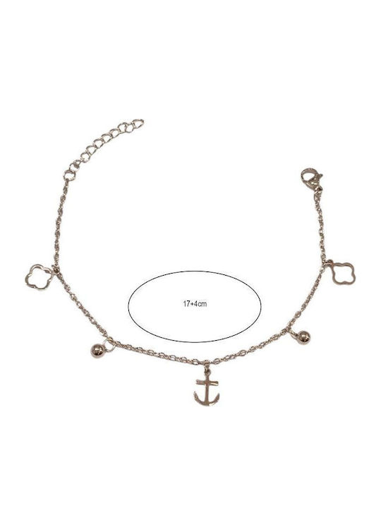 Awear Women's Bracelet with Anchor Design in Steel