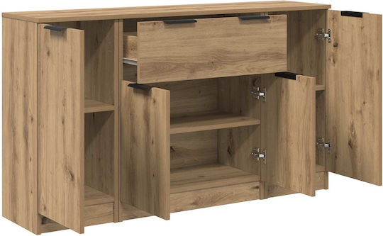 Συρταριέρα Κρεβατοκάμαρας Artisan Oak 120x30x70cm