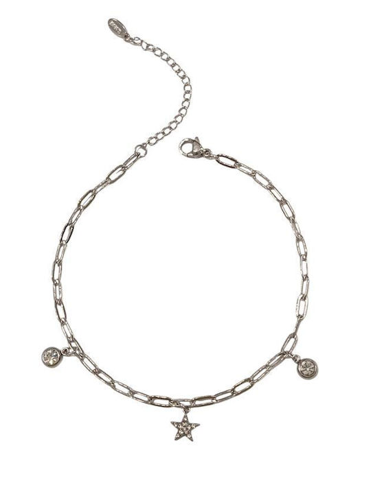 Awear Anklet Chain with Zircon