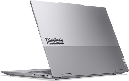 Lenovo ThinkBook 14 2-în-1 G5 IAU 14" Panou IPS FHD+ Ecran Tactil (Ultra 7-255U/16GB/512GB SSD/W11 Pro) Gri Lună (Tastatură Engleză UK)