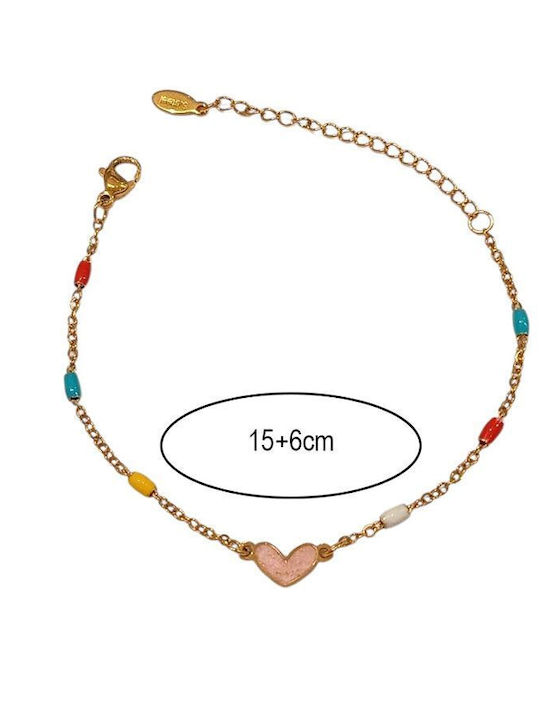 Awear Women's Bracelet with design Heart made of Steel