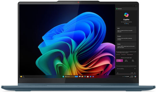 Lenovo Yoga 7 2-in-1 14AKP10 14" OLED FHD+ Touchscreen (Ryzen AI 300 Series-5 340/16GB/512GB SSD/W11 Home) Tidal Teal (US Keyboard)