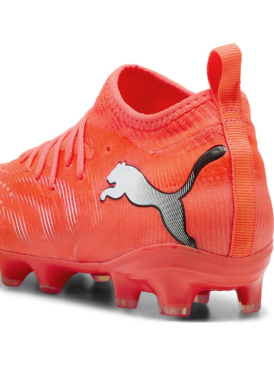 Future 9 Match Kids Molded Soccer Shoes Orange