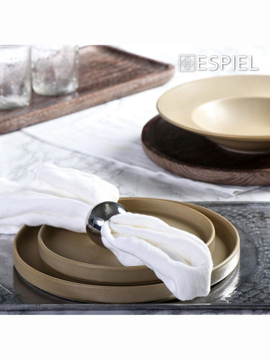 Espiel Aluminum Rectangular Decorative Tray Aluminum Serving Platter Carving 26cm 26x17cm