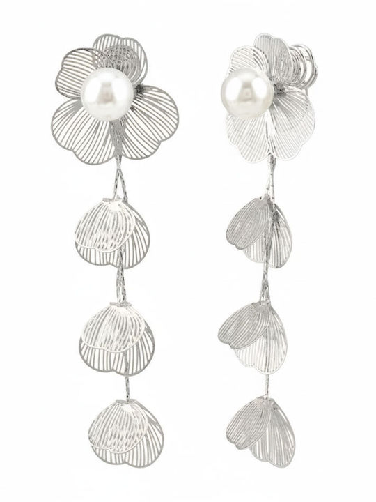Awear Earrings made of Steel with Pearls