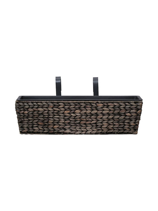 vidaXL Set 2 Jardiniere Metalice Maro