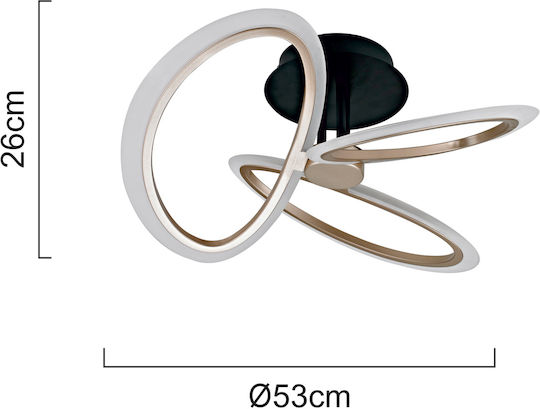 Powertech Plafonieră 53buc LED Powertech Plafonieră 53buc LED