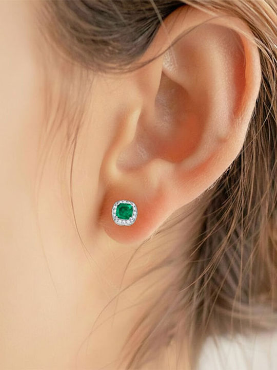 Awear Earrings made of Steel with Stones