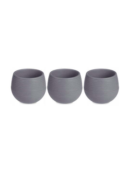 Ibergarden Set 3 Pots Plastic