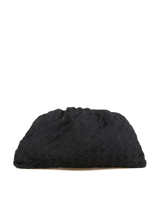 Women's Shoulder Bag Suede Black