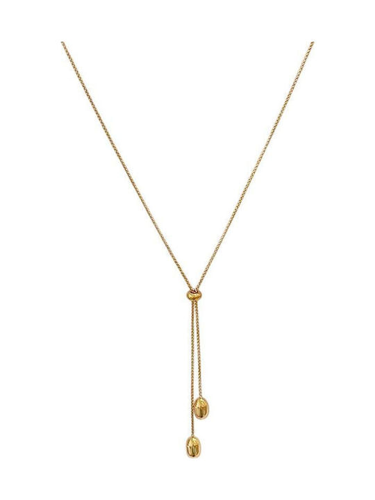 Awear Necklace from Gold Plated Steel
