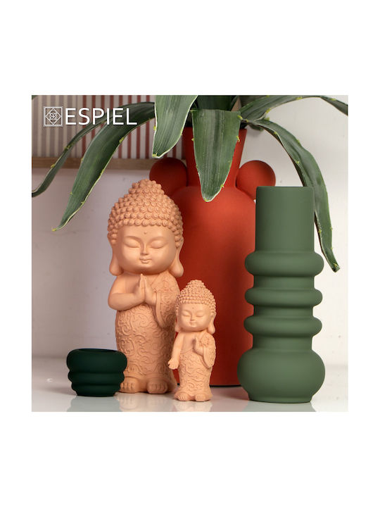 Espiel Decorative Buddhas Polyresin Buddha 5.5x5.5x14cm 6pcs