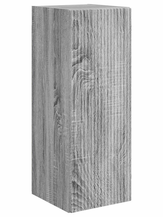 Wohnzimmer TV-Einheit Gray Sonoma L78.5xB30xH29.5cm