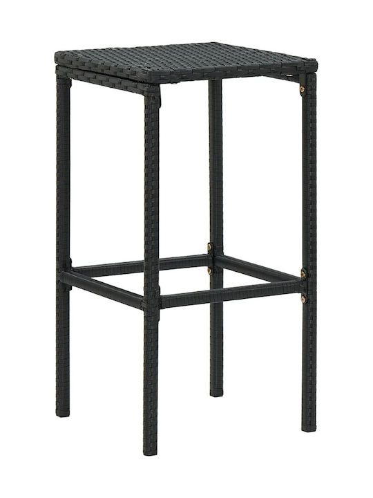 Σκαμπό Μπαρ Rattan 38x38x76cm Σκαμπό Μπαρ Rattan 38x38x76cm