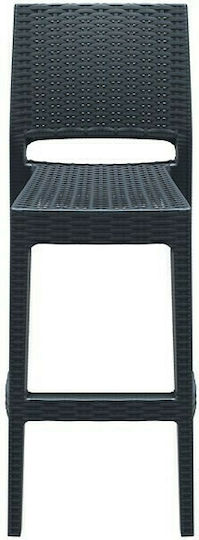 Σκαμπό Μπαρ Rattan Jamaica 40x51x108cm Σκαμπό Μπαρ Rattan Jamaica 40x51x108cm