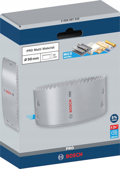 Bosch Ποτηροπρίονο Ξηρής Κοπής με Διάμετρο 98mm