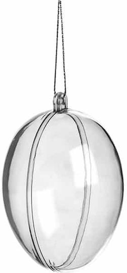 JK Home Decoration Oster Ei Kunststoff Transparent Set 12 Stück