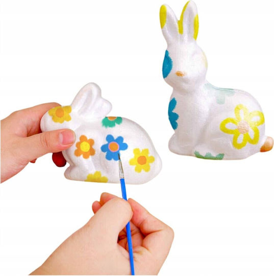 Lean Toys Πασχαλινός Λαγός Φελιζόλ Σετ 4τμχ