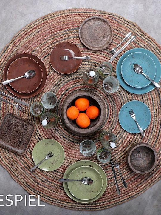 Espiel Decorative Bowl Brown 17x17x8cm