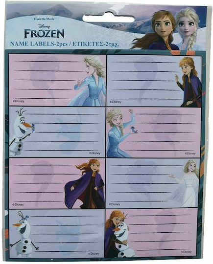 Gim Frozen Ετικέτες Τετραδίων 2τμχ