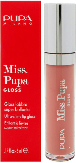 Pupa Miss Pupa Lipgloss 401 Lovely Pink 5ml