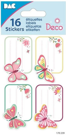 Global Notebook Labels 12pcs