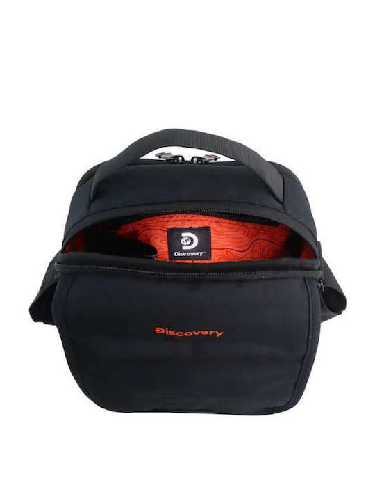 Herren Schulter / Crossbody Tasche Schwarz