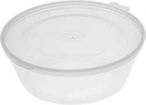 Intertan Einweg-Plastikgeschirr PP mit Fassungsvermögen von 177ml Transparent 50Stück