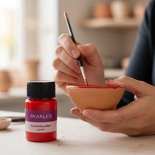 Maaleo Special Craft Paints for Glass 20ml 12pcs