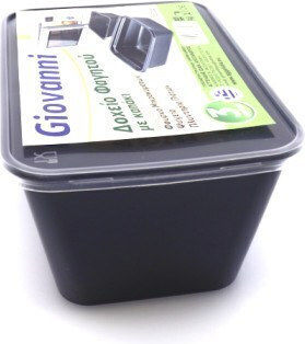 Disposable Plastic Tableware 1000ml Black