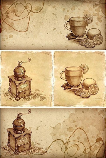 Next Paper Decoupage "Coffee Time" Papers Decoupage 60gr 5pcs