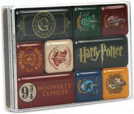 Graffiti Harry Potter Set of Magnets Metal 1x7cm 9pcs