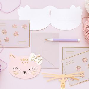 PartyDeco Покана Hello Kitty ZPP6
