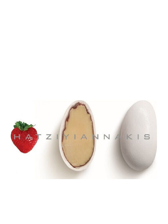 CHatzigiannakis Supreme Classic Jordan Almonds Λευκό Ματ 800gr
