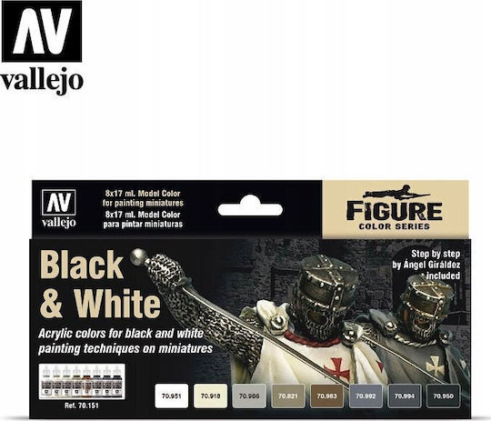 Acrylicos Vallejo Боя за Моделизъм Red-Black 18мл
