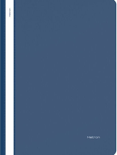 Metron Ντοσιέ με Έλασμα για Χαρτί A4 (Διάφορα Χρώματα) 25τμχ