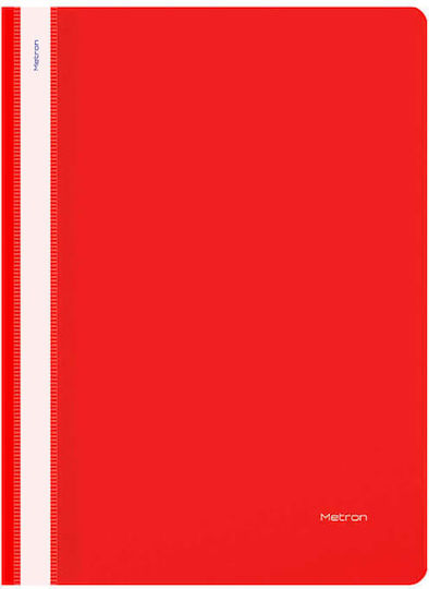 Matalon Clipboard with Spring for Paper A4 Red 1pcs