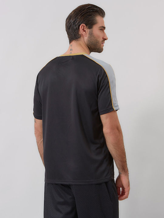Αθλητικό T-shirt Μαυρο
