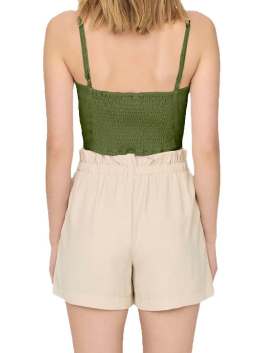 Only 15291229 Bluse Khaki