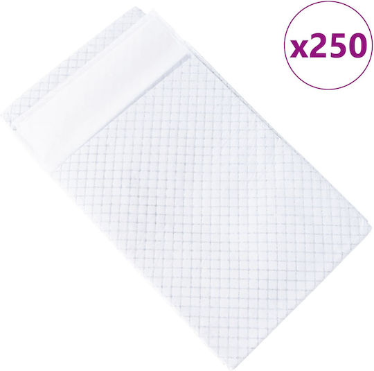 vidaXL Επιδαπέδια Πάνα Σκύλου 80x80cm 300τμχ