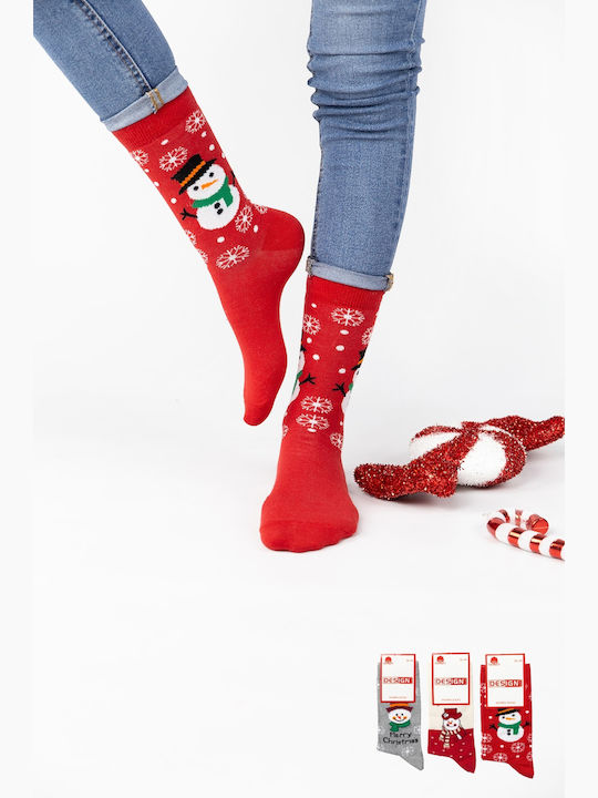 Design Women's Christmas Socks Multicolour 3Pack