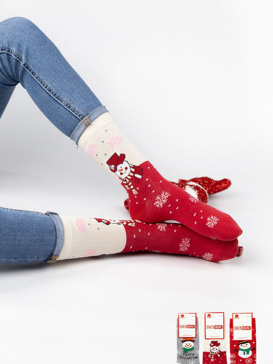 Design Women's Christmas Socks Multicolour 3Pack